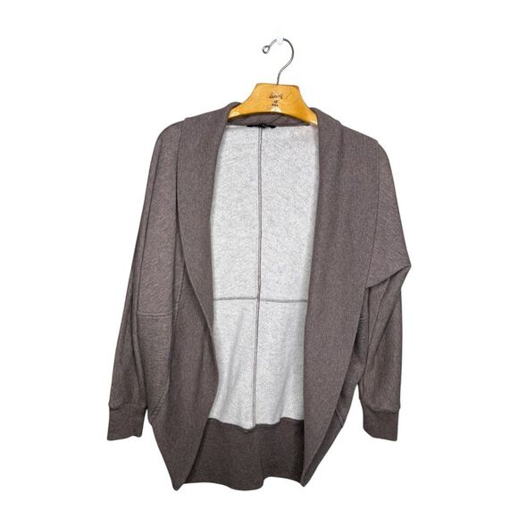 Banana Republic Factory Tops - Banana Republic open front cardigan cocoa brown fleece size small